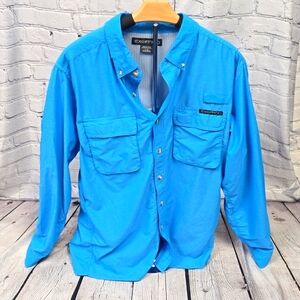 Exofficio Men's Vented Fishing/Hiking  Shirt, Size LG.